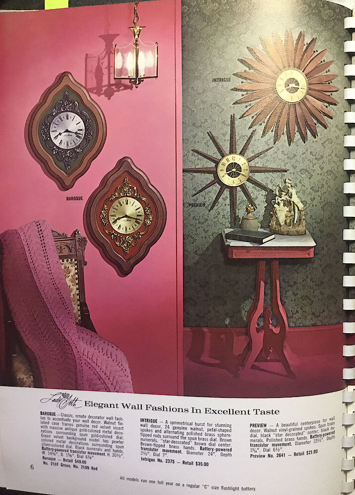 Seth Thomas Fine Clocks Since 1913 - Wall Clocks > 6