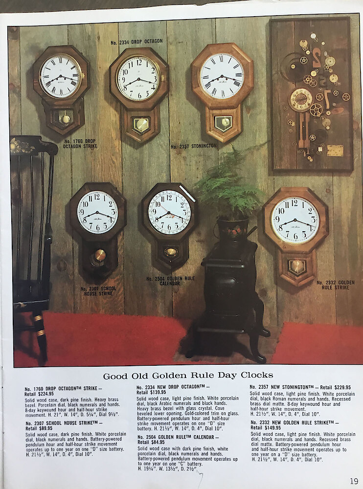 Seth Thomas Clockmakers Since 1813 > 19