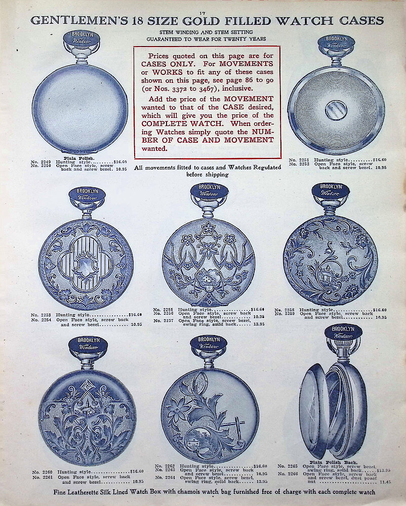 Ca. 1911 - 12 Fort Dearborn Catalog > 17
