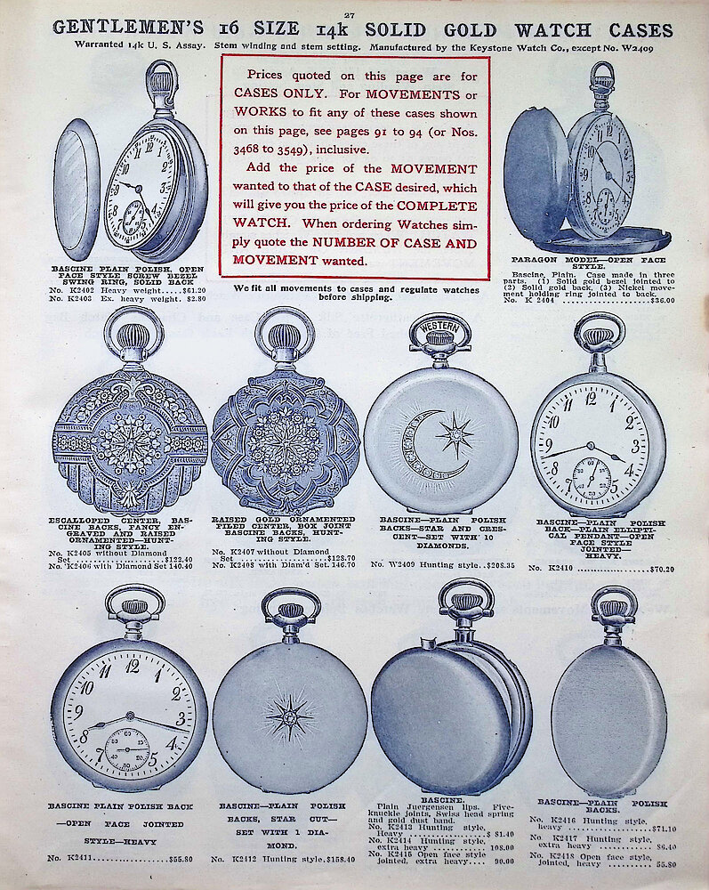 Ca. 1911 - 12 Fort Dearborn Catalog > 27