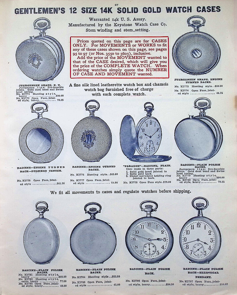 Ca. 1911 - 12 Fort Dearborn Catalog > 47