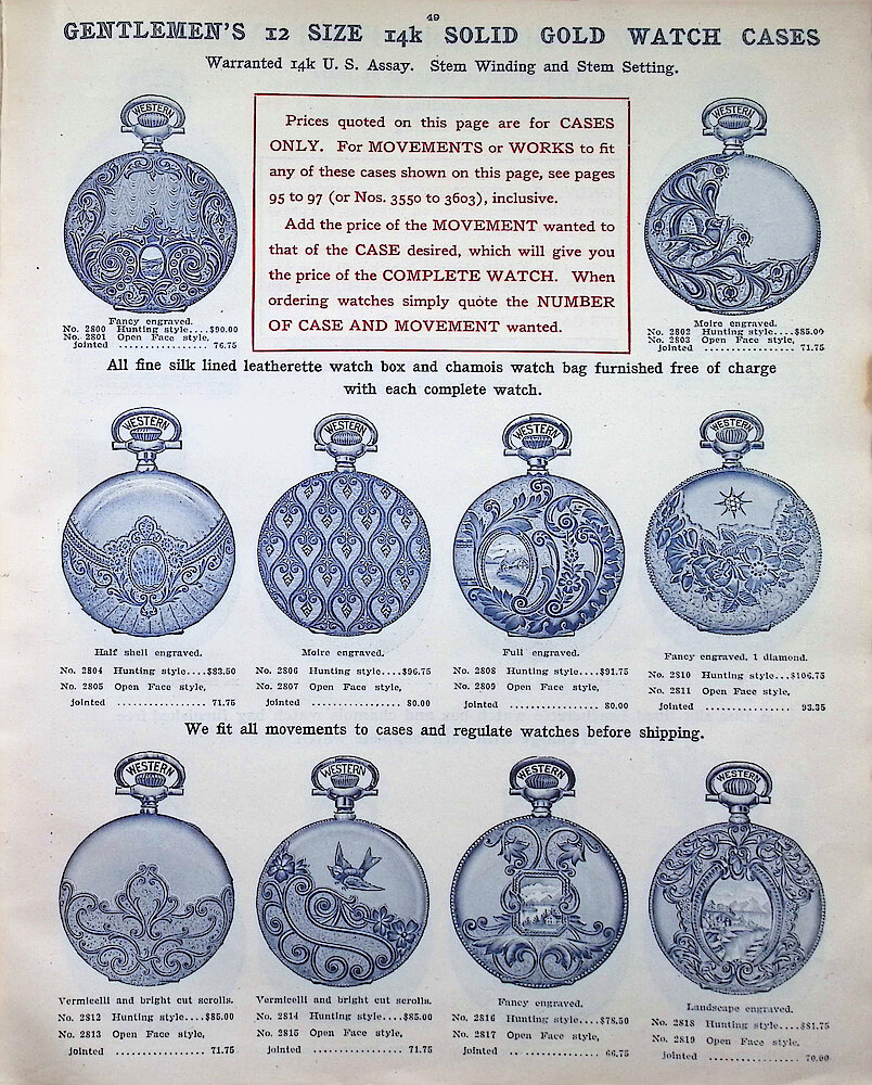 Ca. 1911 - 12 Fort Dearborn Catalog > 49