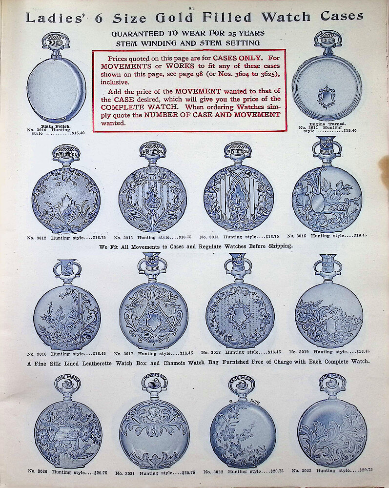 Ca. 1911 - 12 Fort Dearborn Catalog > 61