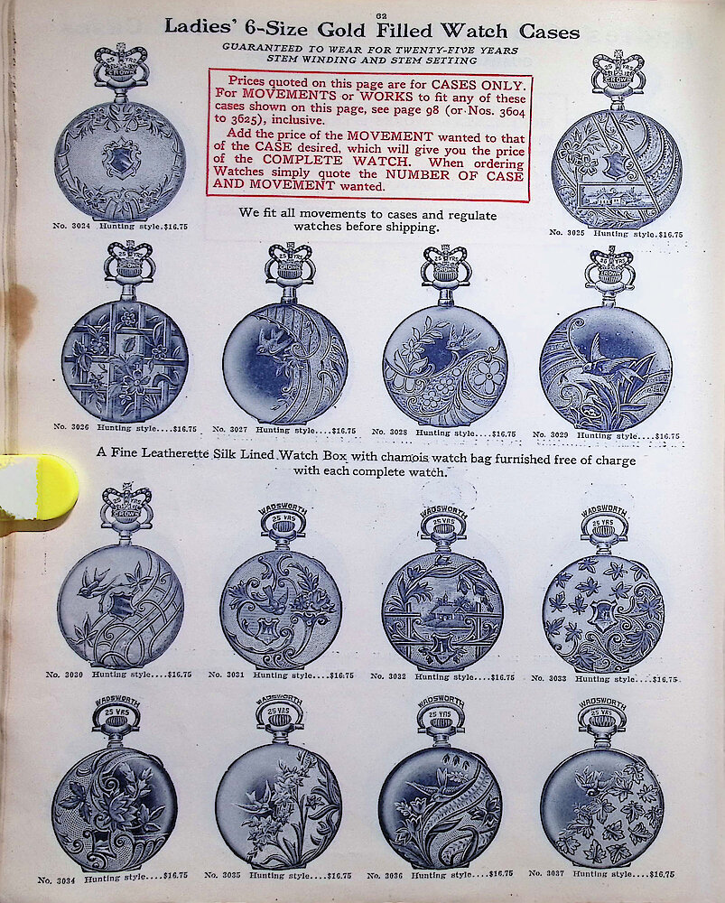 Ca. 1911 - 12 Fort Dearborn Catalog > 62