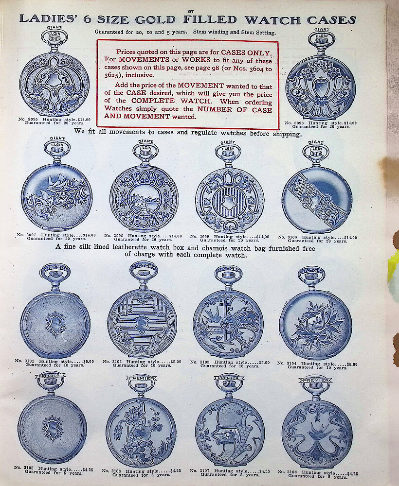 Ca. 1911 - 12 Fort Dearborn Catalog > 67
