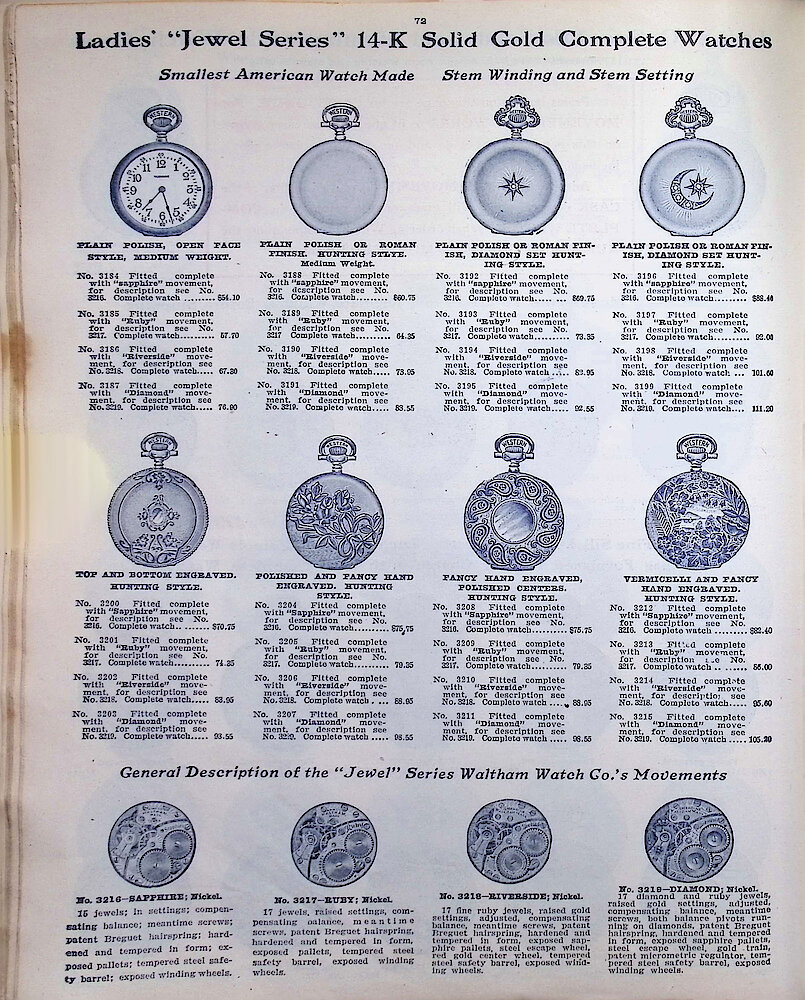 Ca. 1911 - 12 Fort Dearborn Catalog > 72