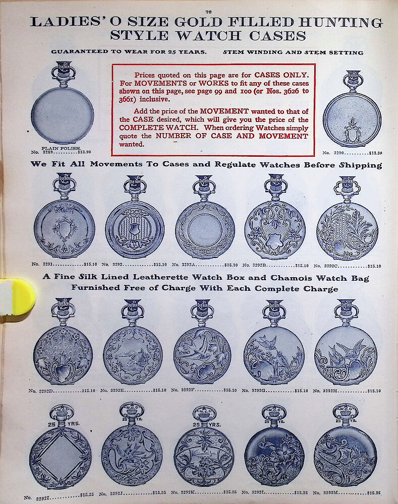 Ca. 1911 - 12 Fort Dearborn Catalog > 76
