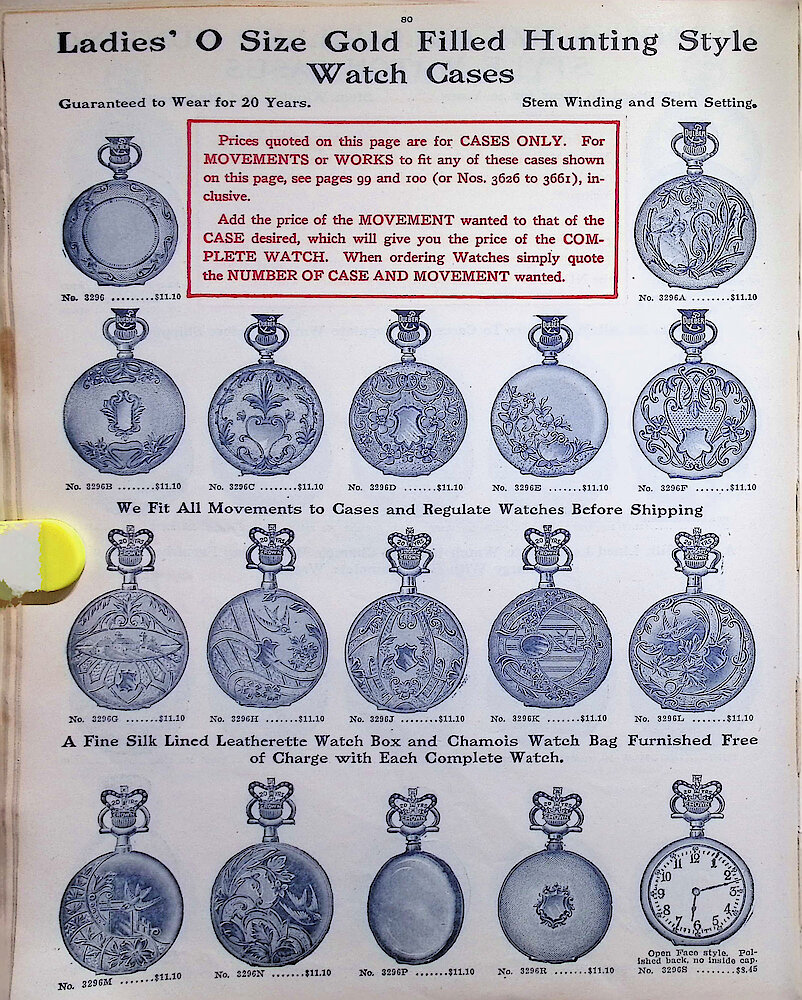 Ca. 1911 - 12 Fort Dearborn Catalog > 80