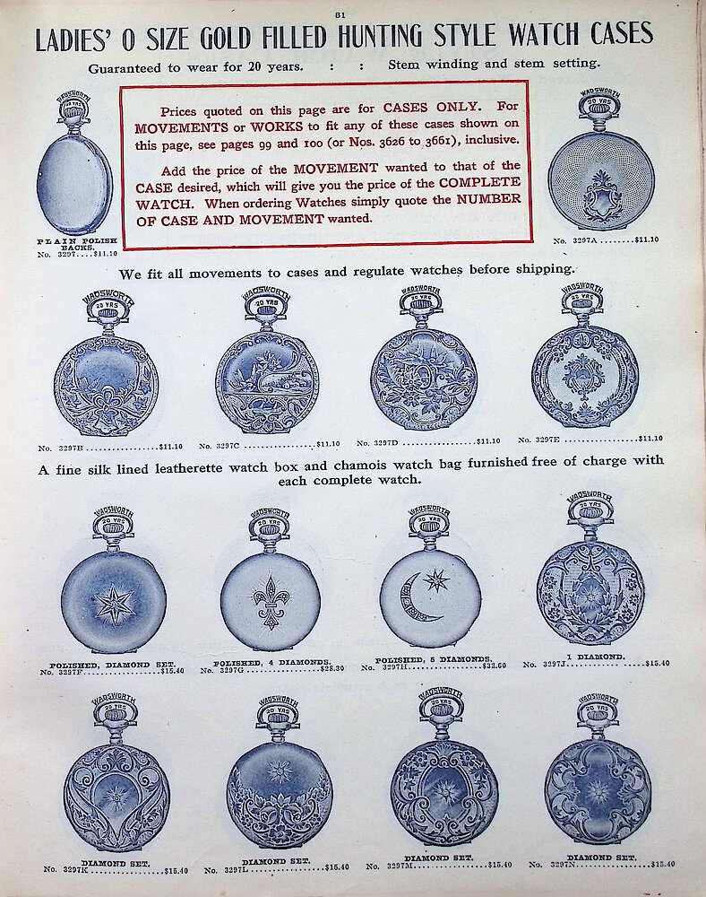 Ca. 1911 - 12 Fort Dearborn Catalog > 81