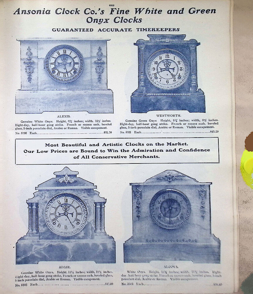 Ca. 1911 - 12 Fort Dearborn Catalog > 649