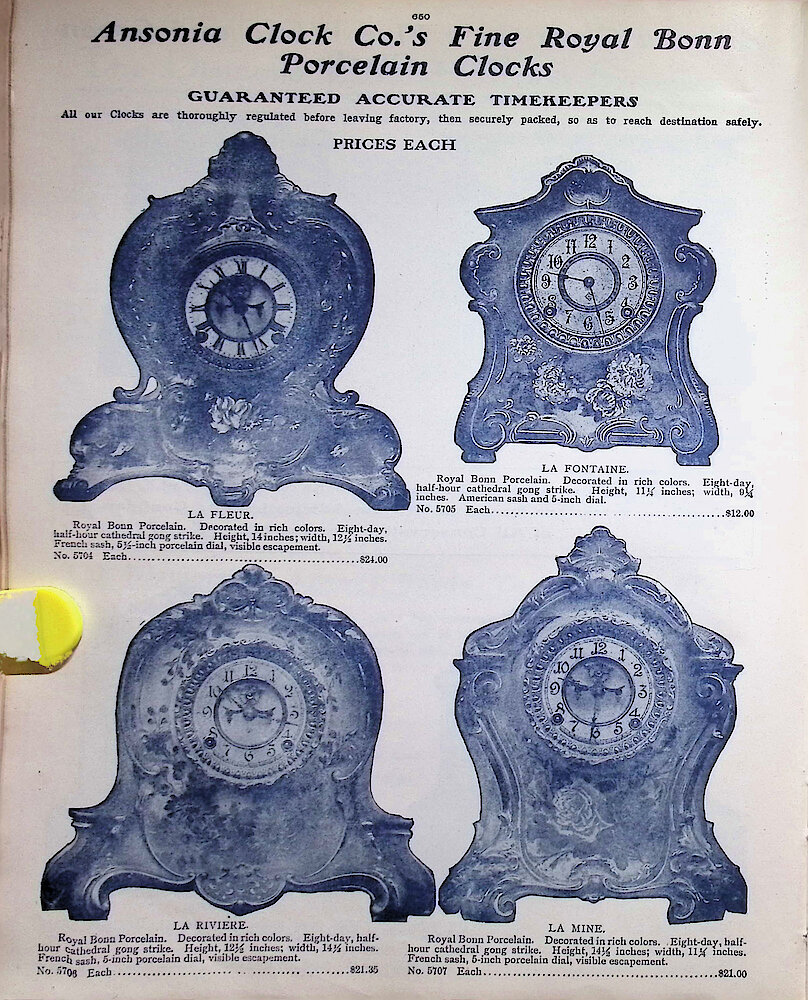 Ca. 1911 - 12 Fort Dearborn Catalog > 650