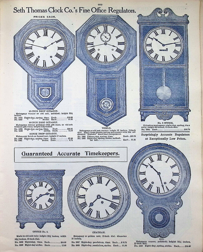 Ca. 1911 - 12 Fort Dearborn Catalog > 669