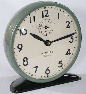 Westclox Bantam Style 3 Alarm Clock. Bantam style 3