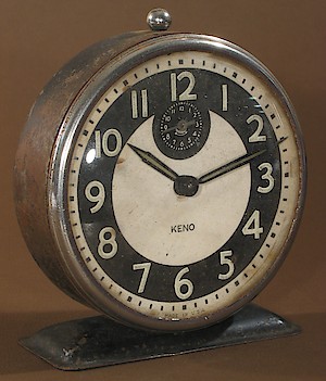 Westclox Keno Style 3 Alarm Clock. Keno style 3