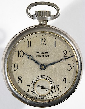 Westclox Pocket Ben Style 2a Pocket Watch. Pocket Ben style 2a