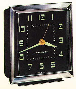 Westclox Spur Style 2a Alarm Clock. Spur no. 15032. 1963 - 64 catalog p. 5