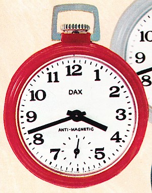 Westclox Dax Style 9 Pocket Watch. Dax no. 40089. Westclox catalog 1974 - 75 p. 49