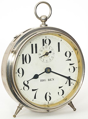 Westclox Big Ben Style 1 Alarm Clock. 10-19-15 (October 19, 1915)