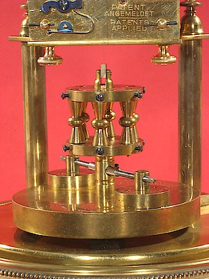 Jahresuhrenfabrik Disc Pendulum 400 Day Clock