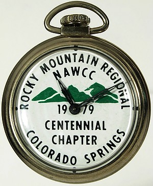 Westclox Nawcc Rocky Mountain Regional. NAWCC Rocky Mountian Regional 1979