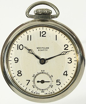 Westclox pocket watch discount scotty