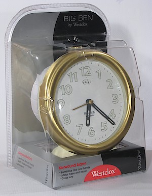 Westclox Big Ben Style 10 Almond Case White Dial. Big Ben style 10. (In original packaging)