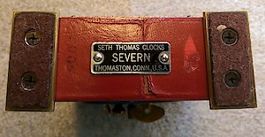 Seth Thomas Severn 2 Red. Photo courtesy of eBay seller lorus_uf92c