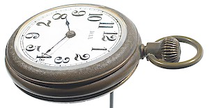 Westclox Dax Style 1 Early Pocket Watch. Dax pocket watch with movement dated 4-7-13