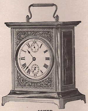 Seth Thomas Joker Alarm. 1909 - 1910 Seth Thomas Clock Company Catalog No. 675 -> 2
