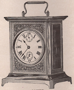 Seth Thomas Joker Alarm Strike. 1909 - 1910 Seth Thomas Clock Company Catalog No. 675 -> 2