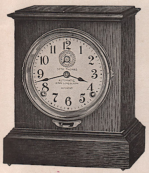 Seth Thomas Modern Old Oak. 1909 - 1910 Seth Thomas Clock Company Catalog No. 675 -> 3
