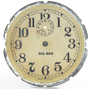 Westclox Big Ben Style 1 Nickel. Dial 1.1