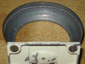 Westclox Baby Ben Style 5 Ivory Plain. Steel bezel
