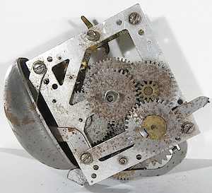 Westclox 66 Movement Usa. Movement only. Steel gears except for escape wheel.