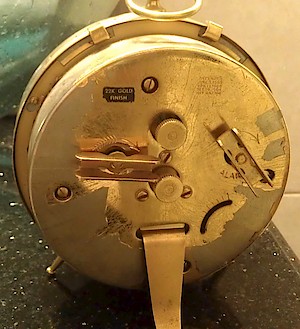 Westclox Big Ben Style 1a Gold Non Luminous Reproduction 1970