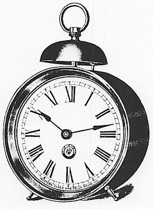 Westclox Standard Alarm. Western Clock Mfg. Co. 1901 Catalog -> 5 - 6