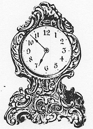 Westclox Rouen Gold. Western Clock Mfg. Co. 1901 Catalog -> 11