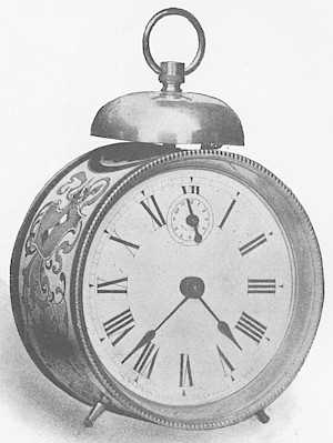 Westclox Vine Enameled Alarm. 1902 Catalog, The Western Clock Mfg. Company; LaSalle; Illinois; U.S.A. -> 8