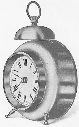 Westclox La Reine Lookout Style 1 Nickel. 1902 Catalog, The Western Clock Mfg. Company; LaSalle; Illinois; U.S.A. -> 10