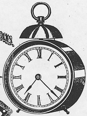 Westclox La Salle Time Only. ca. 1899 Western Clock Mfg. Co. Advertisement