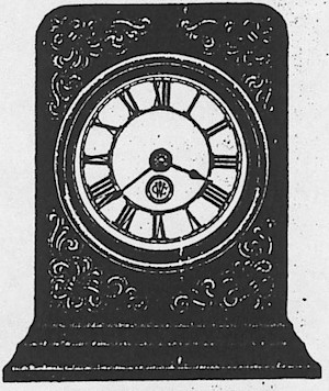 Westclox F W Black. ca. 1899 Western Clock Mfg. Co. Advertisement