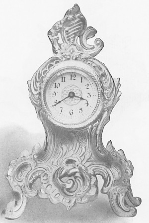 Westclox Louvre Gold Plate. 1902 Catalog, The Western Clock Mfg. Company; LaSalle; Illinois; U.S.A. -> 19
