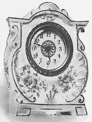 Westclox Porcelain 8283 Blue. 1902 Catalog, The Western Clock Mfg. Company; LaSalle; Illinois; U.S.A. -> 27