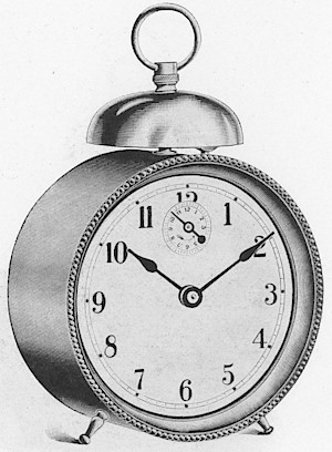Westclox Rome Alarm. 1904 Western Clock Mfg. Co. Catalog (missing pp. 21 - 24); La Salle; Illinois -> 10