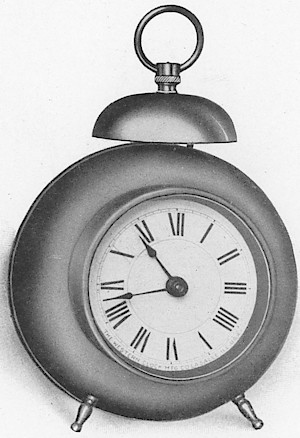 Westclox La Reine Lookout Style 1 Nickel. 1904 Western Clock Mfg. Co. Catalog (missing pp. 21 - 24); La Salle; Illinois -> 12