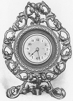 Westclox Champion Alarm. 1904 Western Clock Mfg. Co. Catalog (missing pp. 21 - 24); La Salle; Illinois -> 15