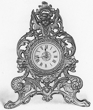 Westclox Imperial Alarm Gold Plate. 1904 Western Clock Mfg. Co. Catalog (missing pp. 21 - 24); La Salle; Illinois -> 18