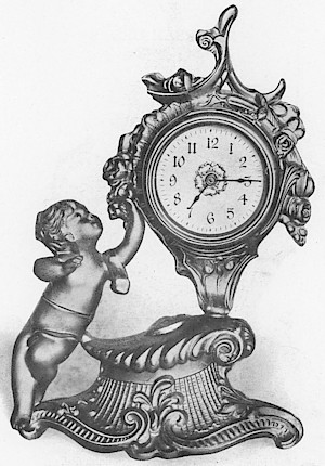 Westclox Corso Gold Plate. 1904 Western Clock Mfg. Co. Catalog (missing pp. 21 - 24); La Salle; Illinois -> 33