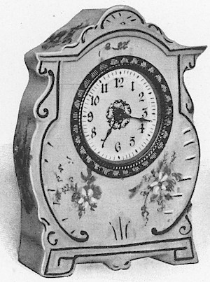 Westclox Porcelain 8283 Blue. 1904 Western Clock Mfg. Co. Catalog (missing pp. 21 - 24); La Salle; Illinois -> 36