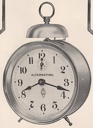 Westclox Alternating Alarm. 1906-9-p1540-Key. September 1906 Keystone, p. 1540